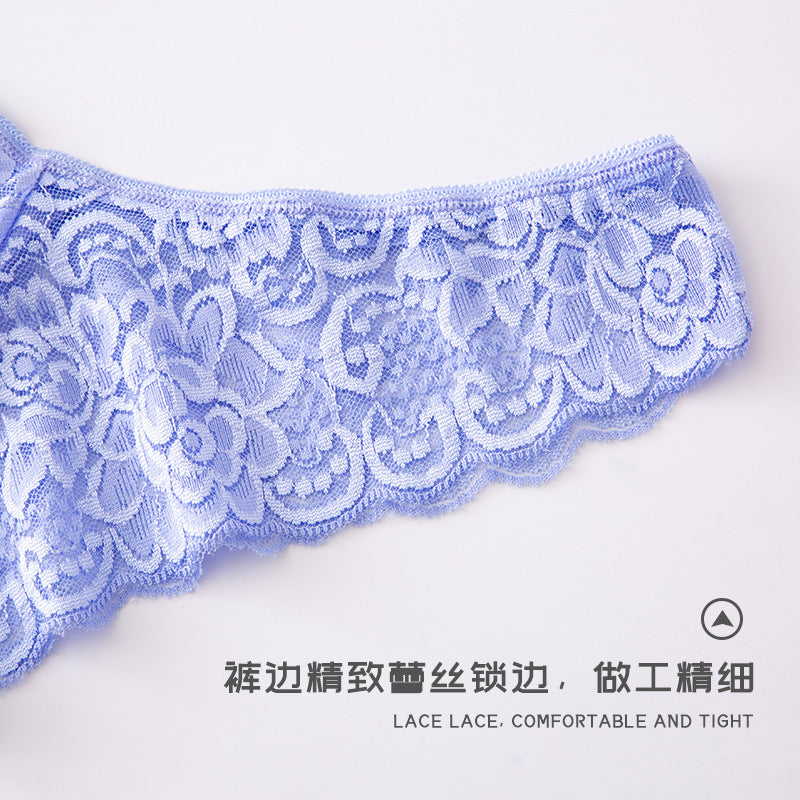 Women's Thong Lace Underwear Women's Pure Cotton Sexy Hot Temptation Sexy Emotional Low-waist Underwear Dropshipping