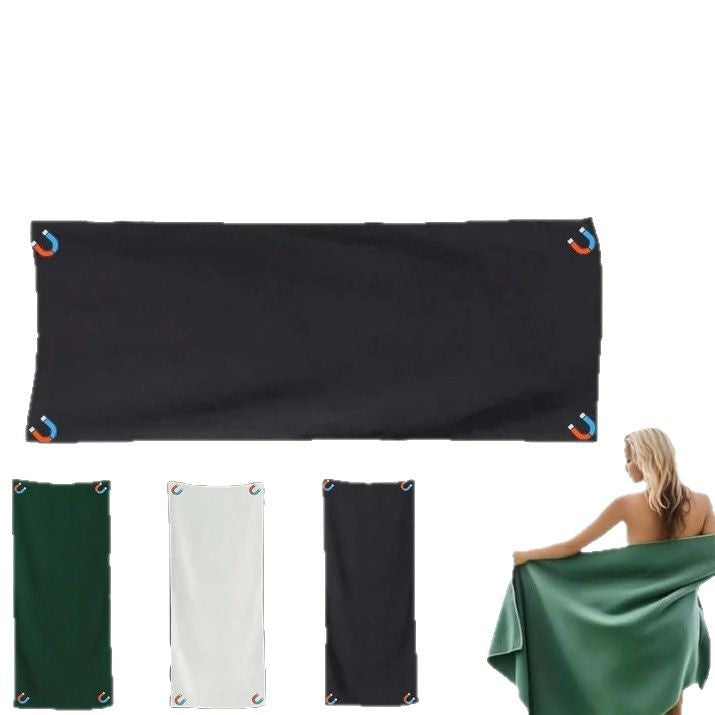 Outdoor Beach Magnetic Bath Towels Amazon Outdoor Magnetic Bath Towel Magnet Towel